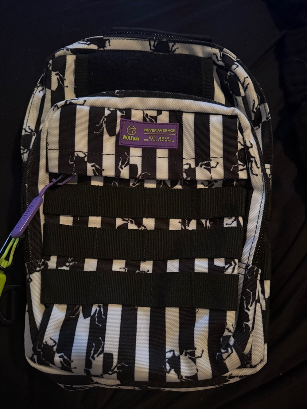 WOLFpak Beetlejuice Bag with MOLLE Webbing 9L Crossbody